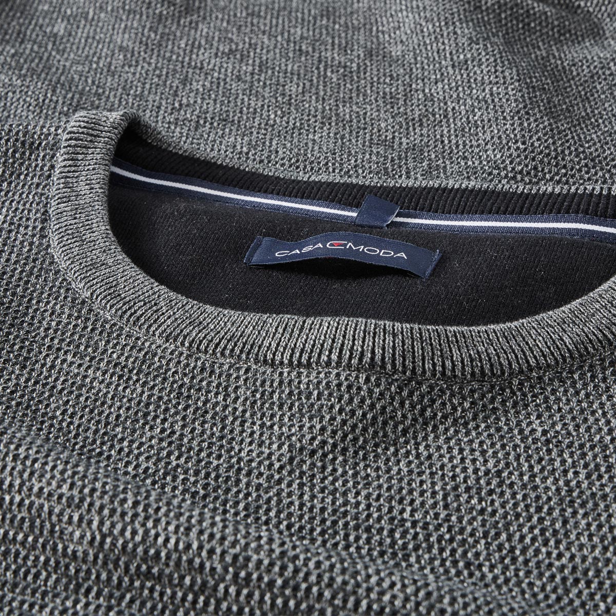 CASA MODA Strickpullover  anthrazit