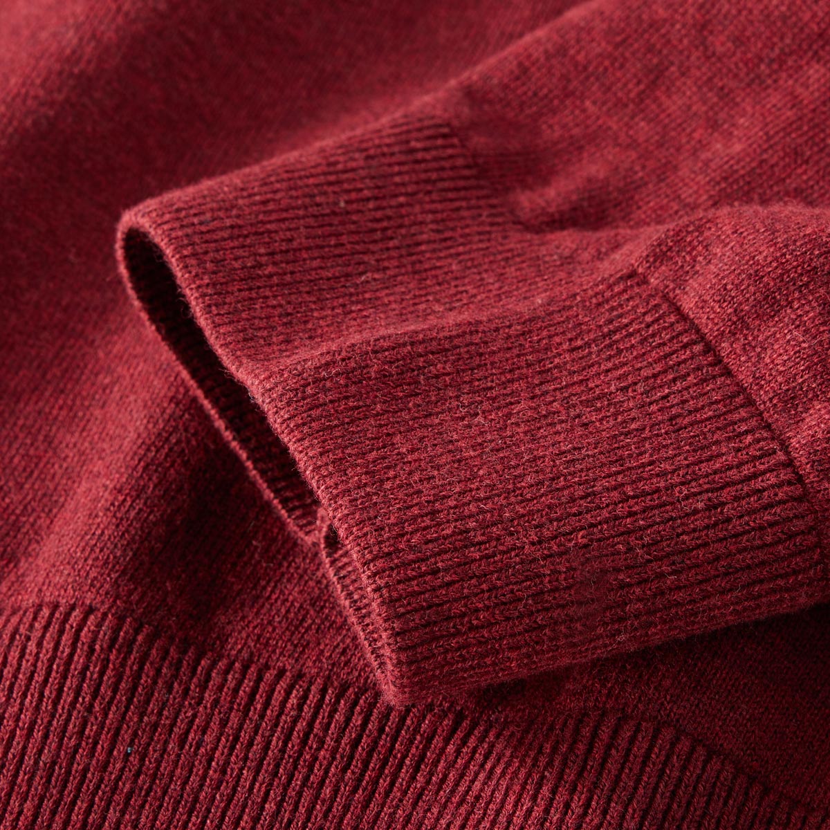 s.Oliver Feinstrickpullover aus Baumwolle rot