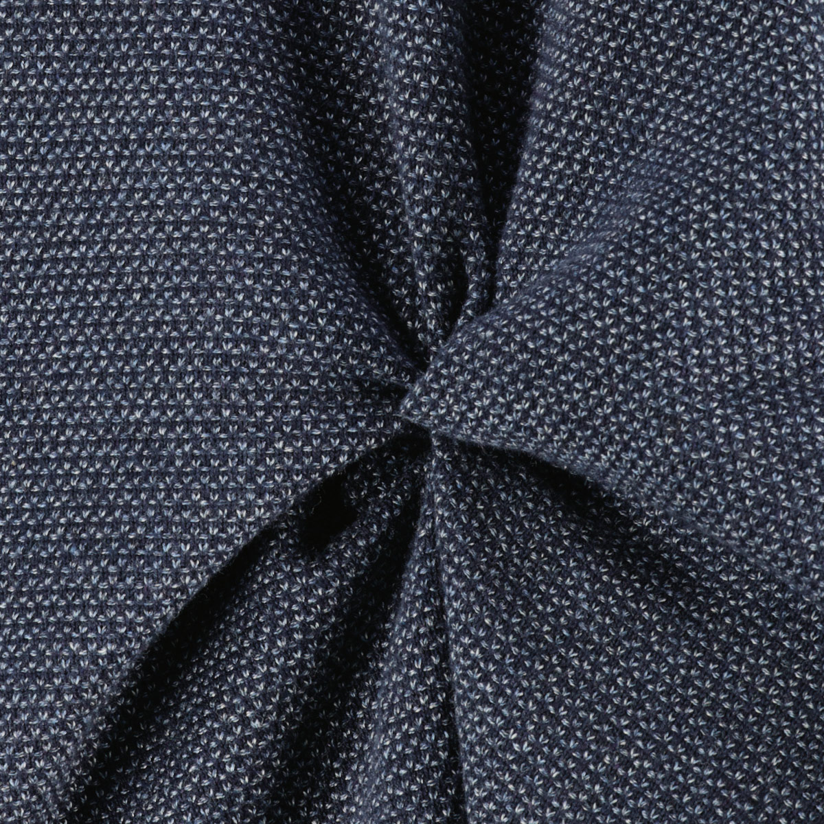 CASA MODA Strickjacke aus Baumwolle blau