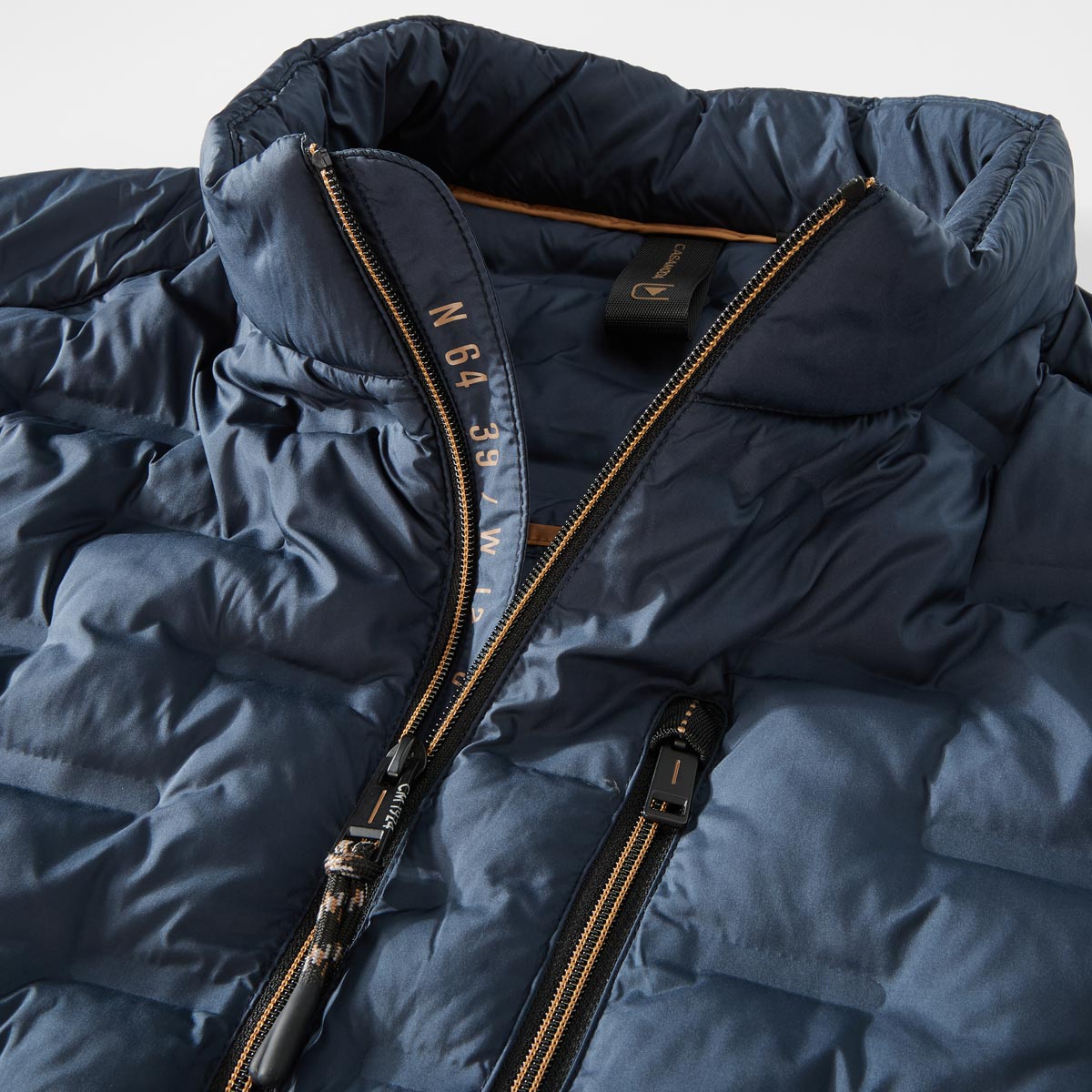 CASA MODA Leichte Steppjacke, wasser- und windabweisend marine