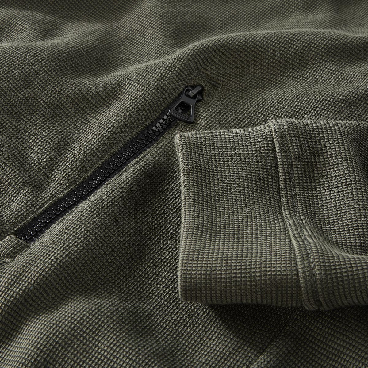 Lerros Sweatjacke aus Baumwollmischung khaki