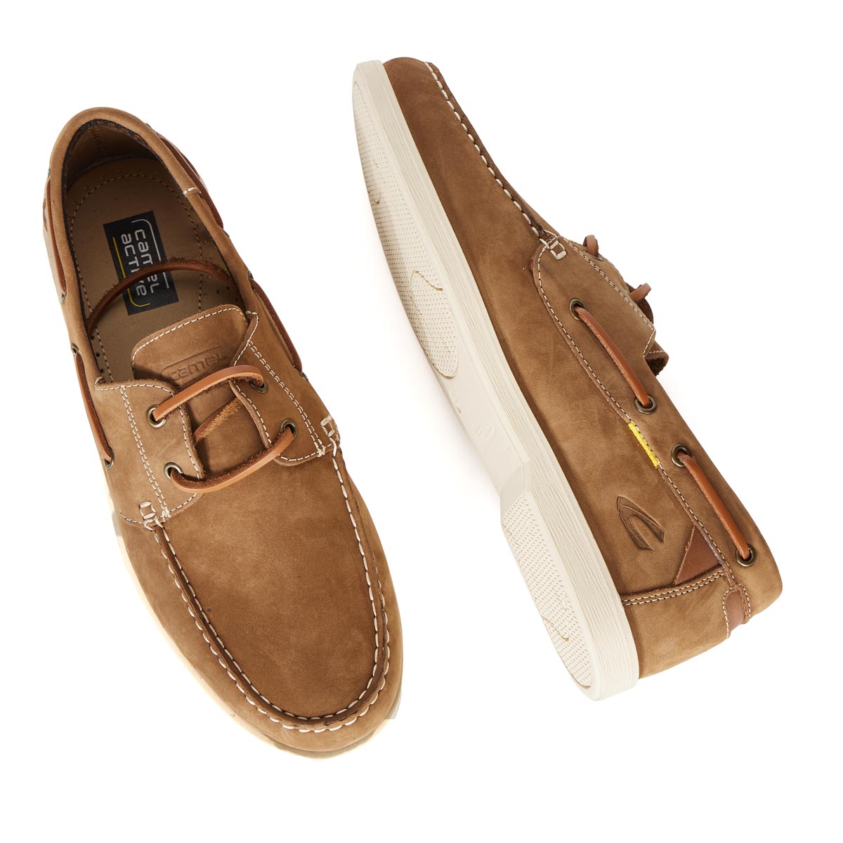 camel active Halbschuh "Steven" aus Leder braun