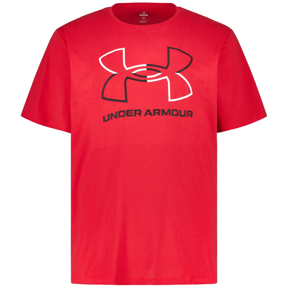 Under Armour T-Shirt aus Baumwollmischung Farbe rot Größe: 3XL günstig online kaufen