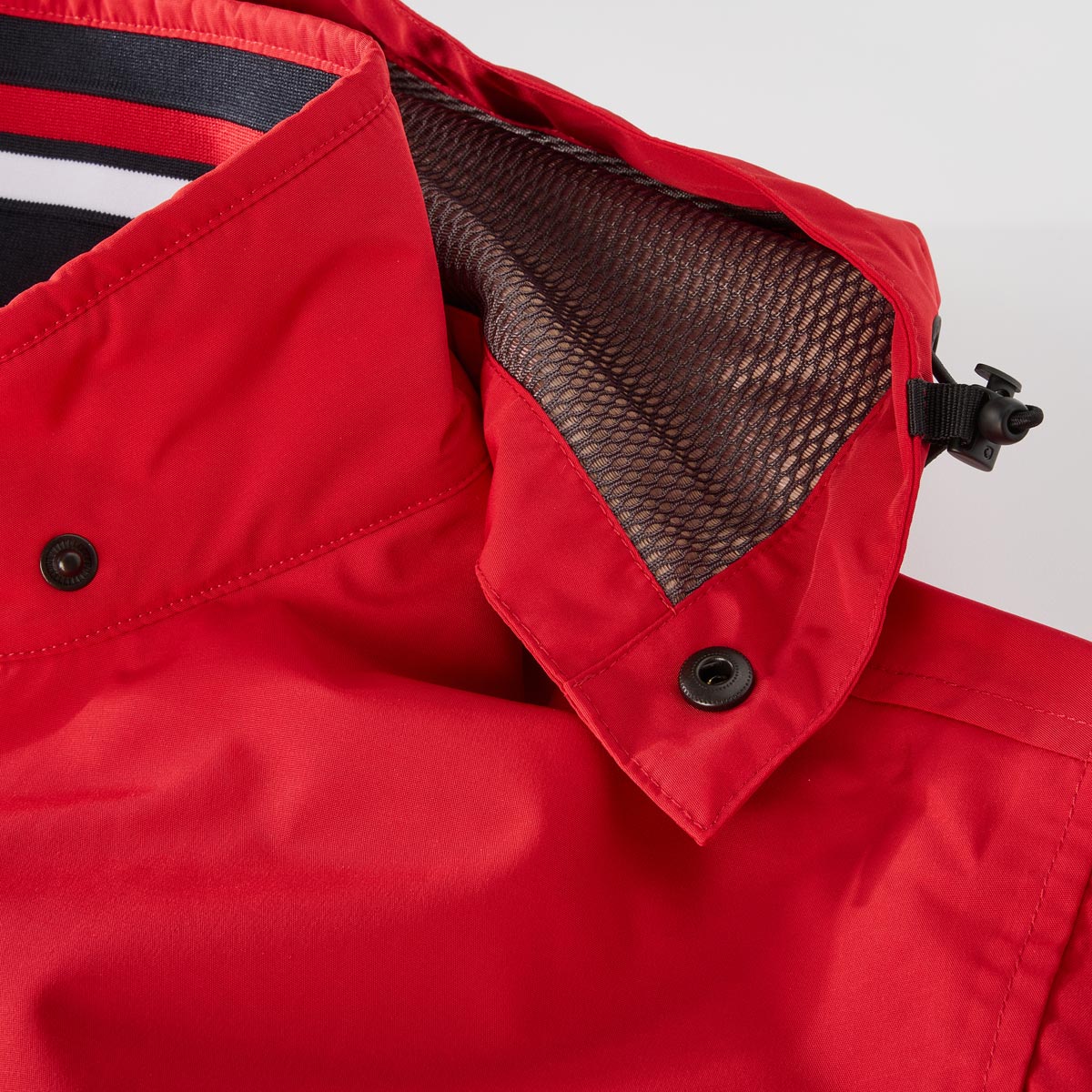 Wellensteyn Leichte Funktionsjacke im Blouson-Stil, wind- und wasserdicht rot/weiß