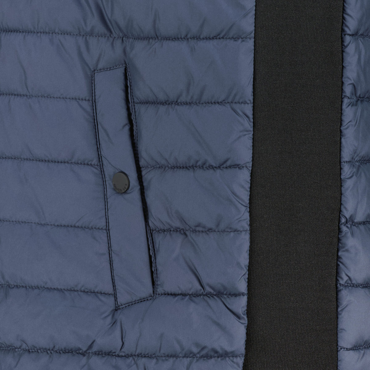 North Steppweste mit seitlichem Stretch-Einsatz dunkelblau