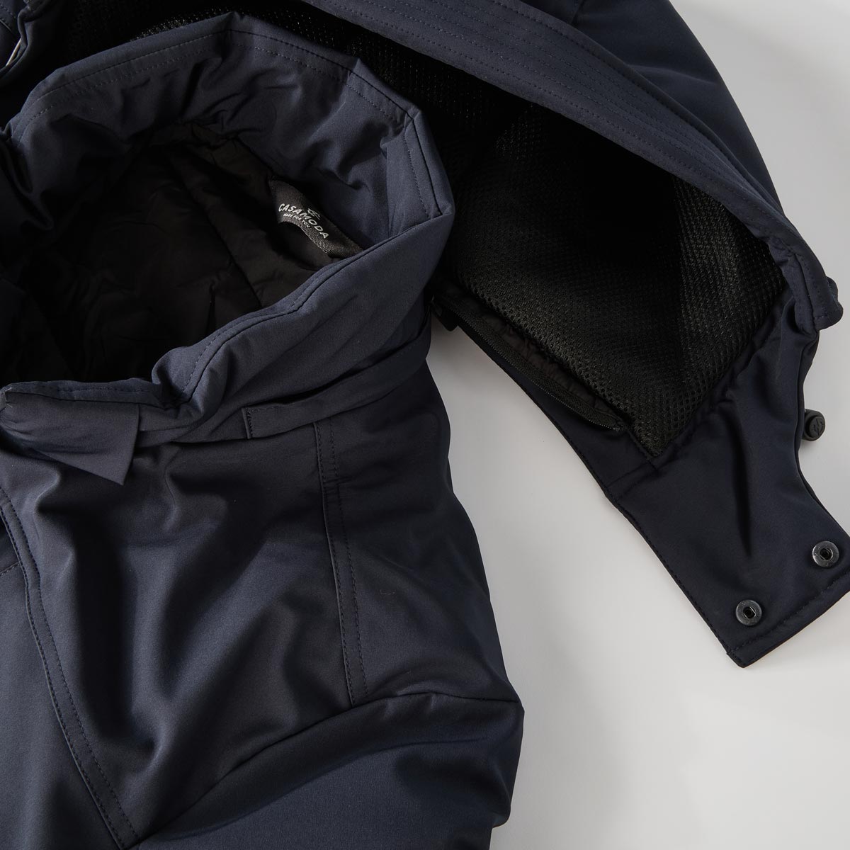 CASA MODA Winterparka mit Stretch marine