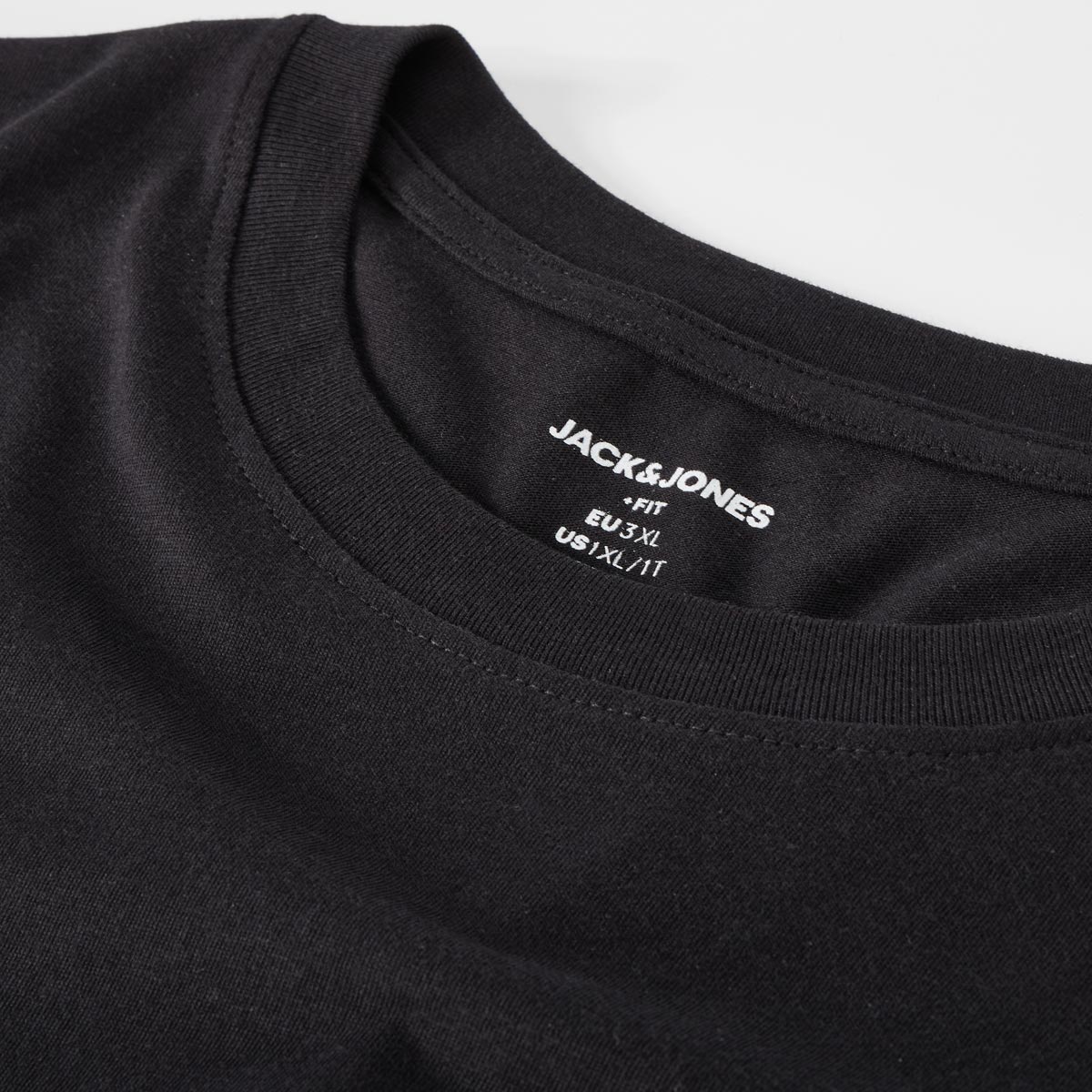 Jack&Jones T-Shirt mit Label-Print schwarz