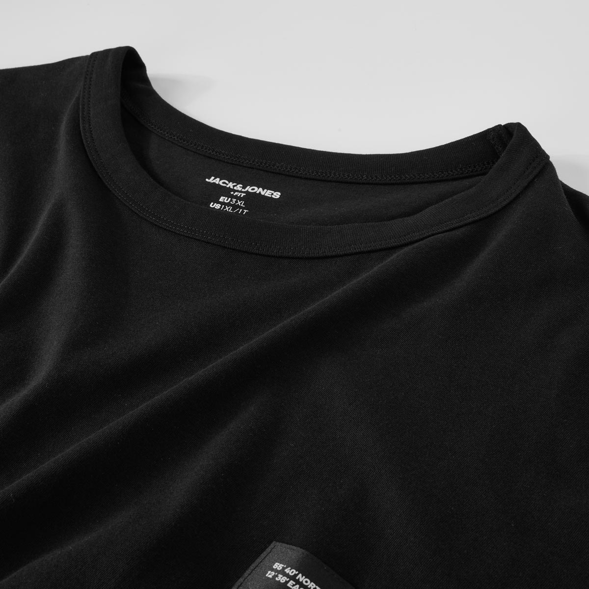 Jack&Jones T-Shirt aus Baumwolle schwarz