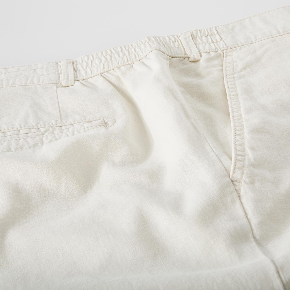 Redpoint Chino-Shorts mit Leinen "Whitby", Regular Fit kitt