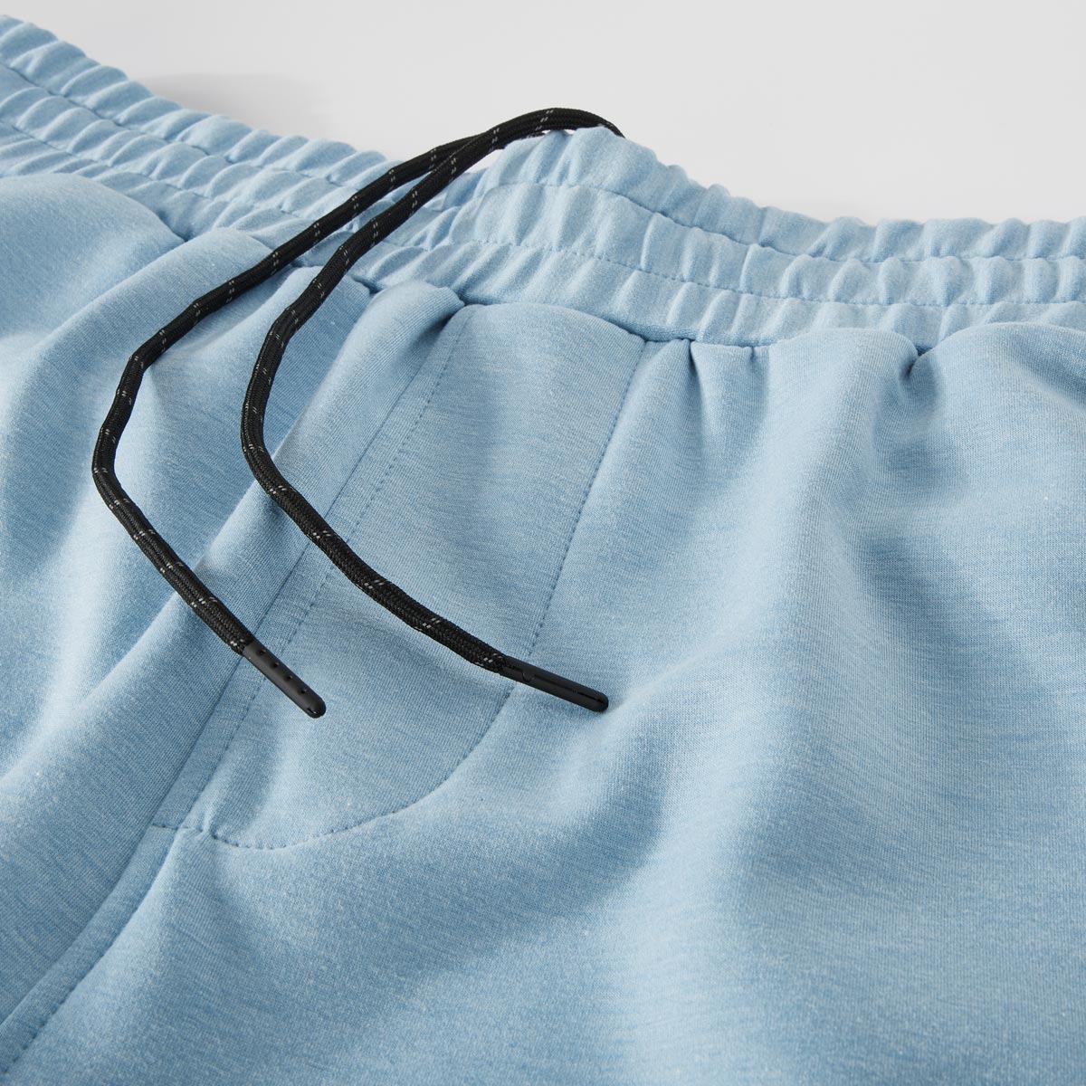 Pfundskerl p ACTIVE Jogging-Shorts, elastisch, weich und leicht hellblau