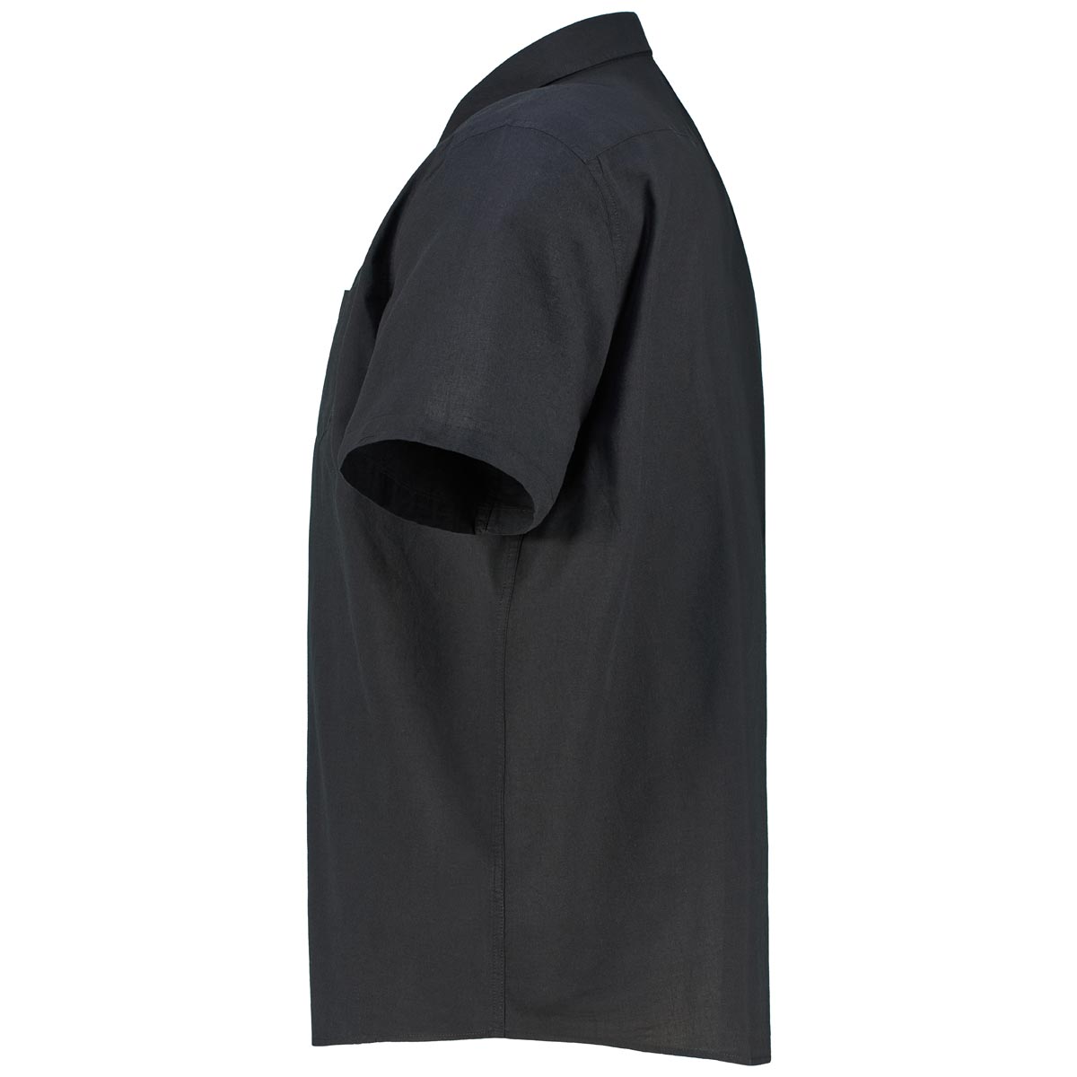 Pfundskerl Freizeithemd mit Leinen schwarz