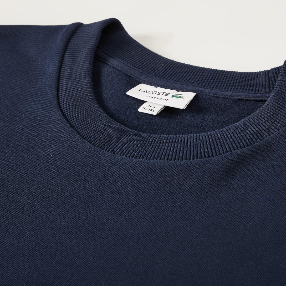 LACOSTE Sweatshirt aus Baumwollfleece marine
