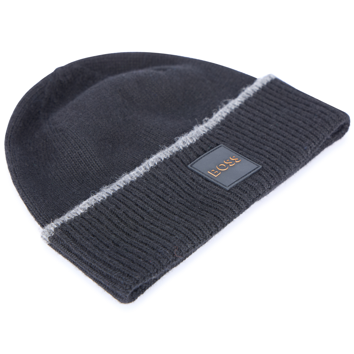 BOSS Geschenkbox mit Mütze und Schal im Set schwarz