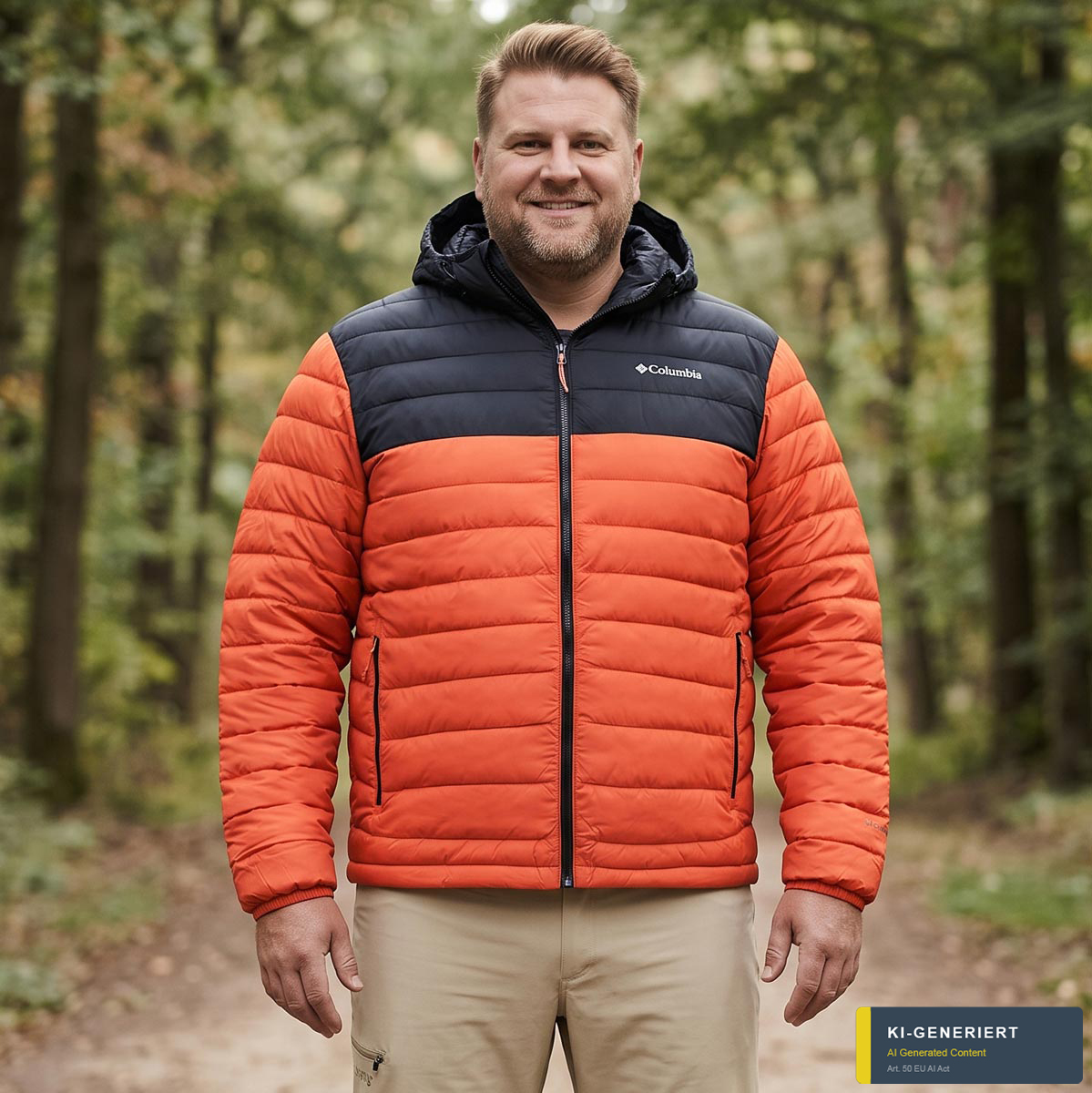 Columbia Wattierte Steppjacke mit Omni-Heat® Reflective-Futter rot