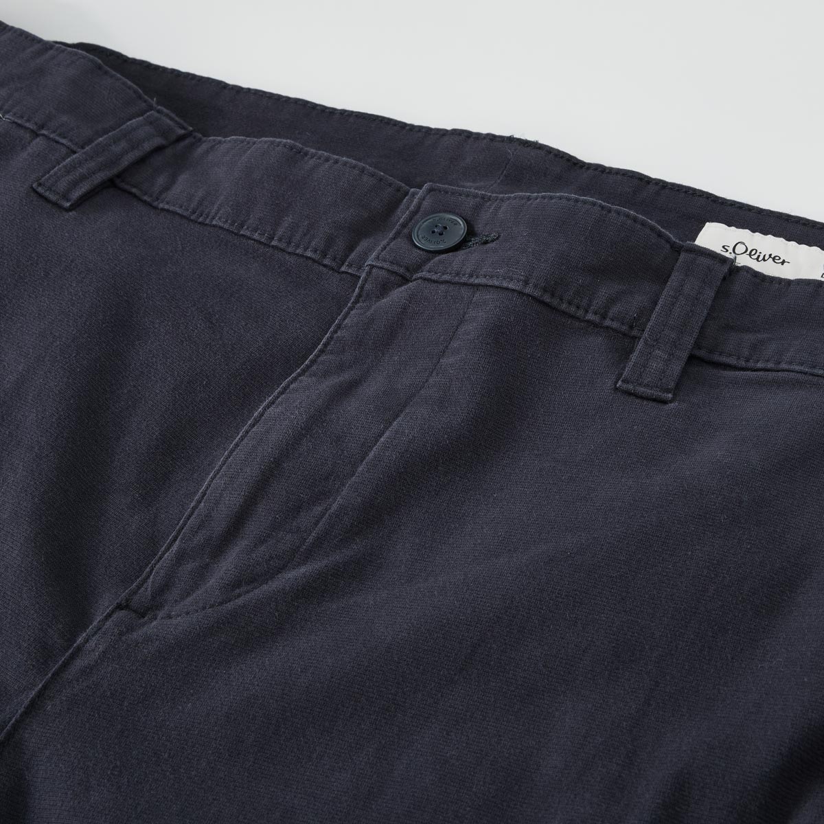 s.Oliver Chino mit Stretch, Regular Fit blau