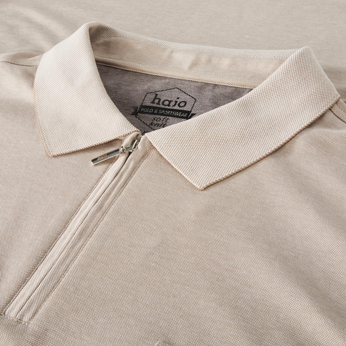 Hajo Poloshirt "Stay Fresh", atmungsaktiv beige