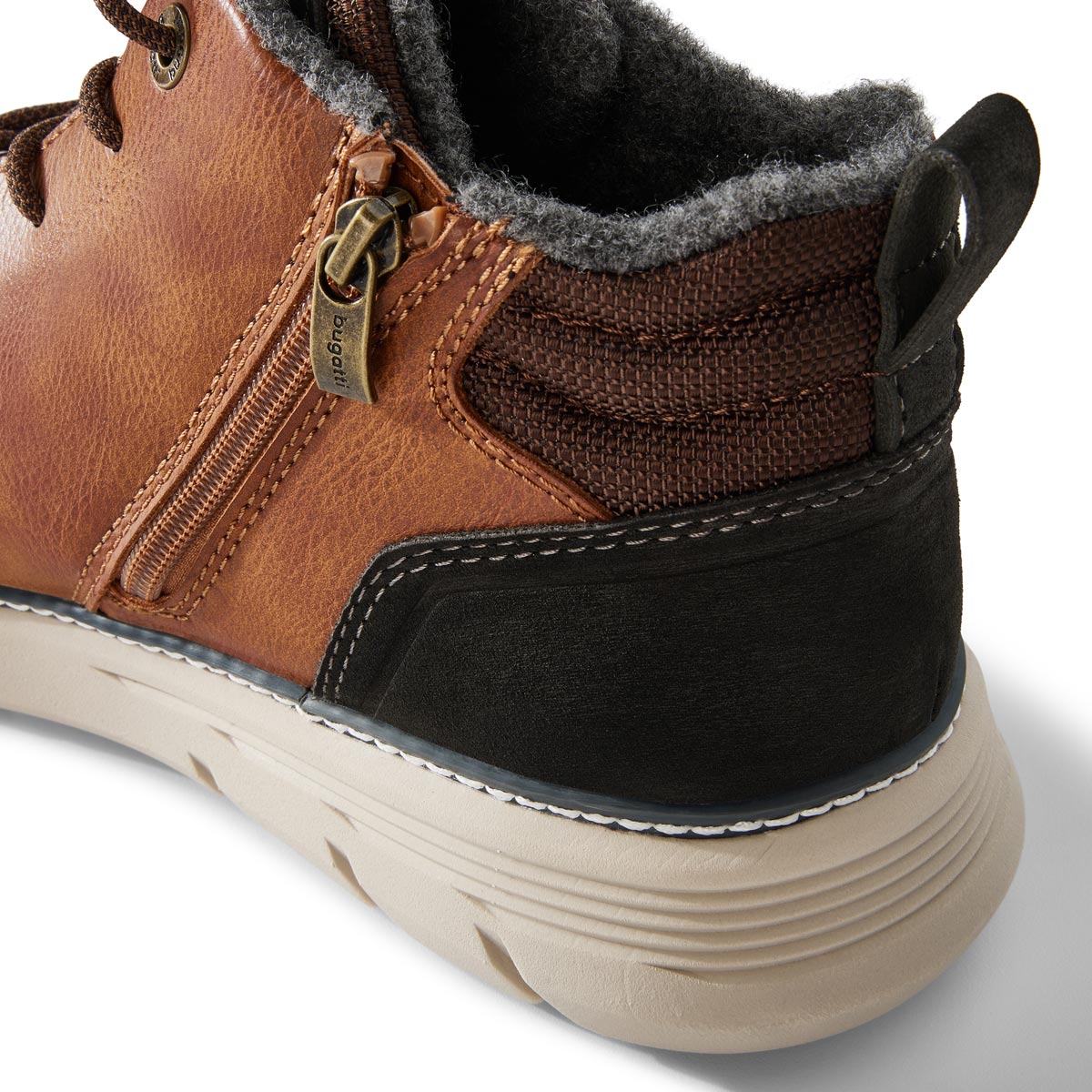 bugatti Sneaker-Boots, extraleicht cognac