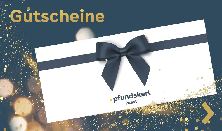 Pfundskerl Geschenkgutschein mit festlicher Schleife – flexible Geschenkidee für alle Männer in großen Größen