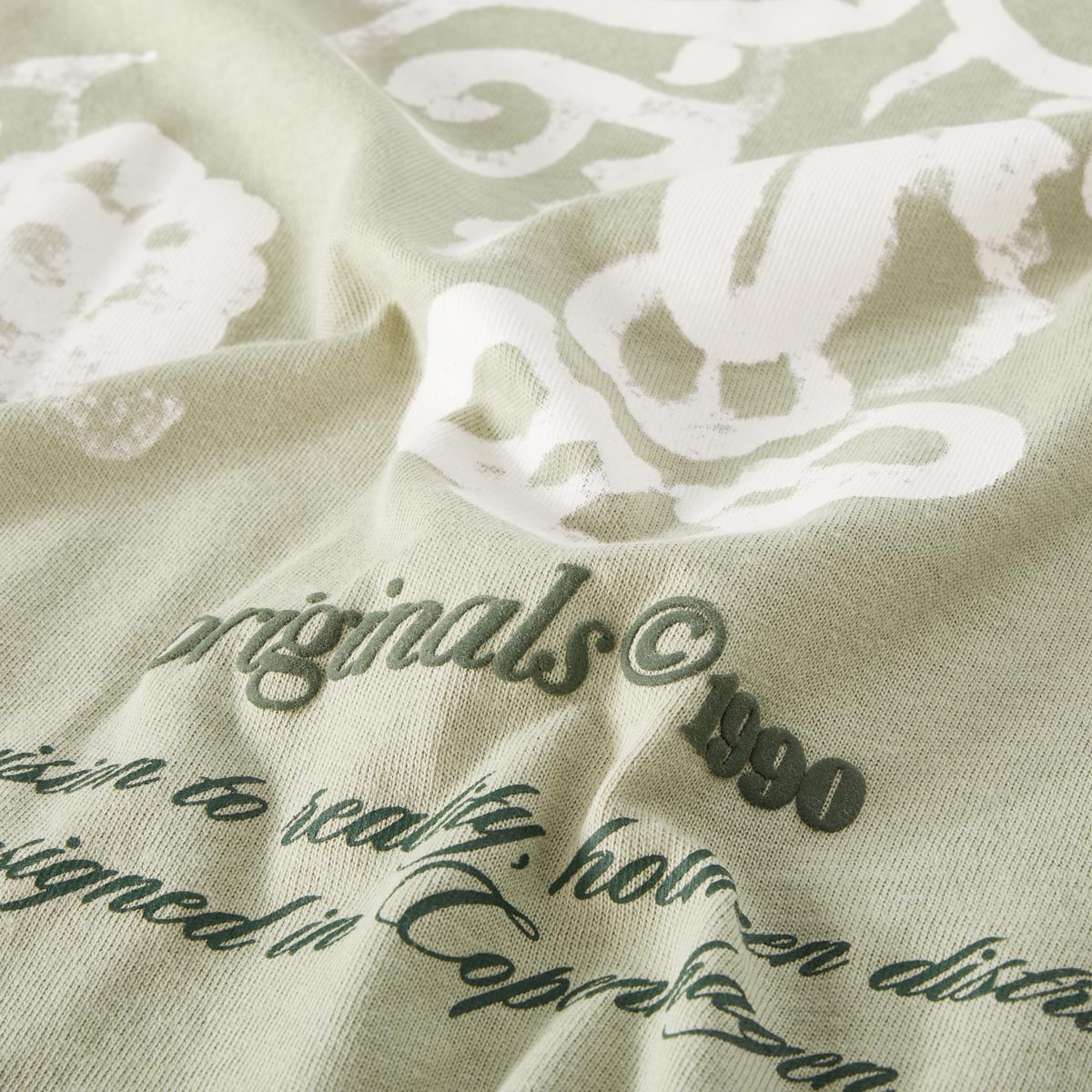 Jack&Jones T-Shirt aus Biobaumwolle oliv