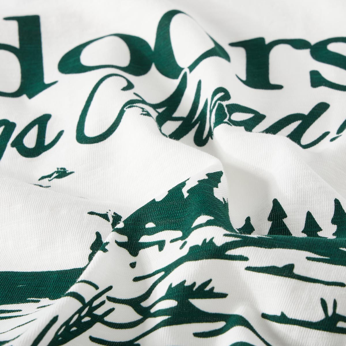 s.Oliver T-Shirt mit Print auf Vorder- und Rückseite weiß