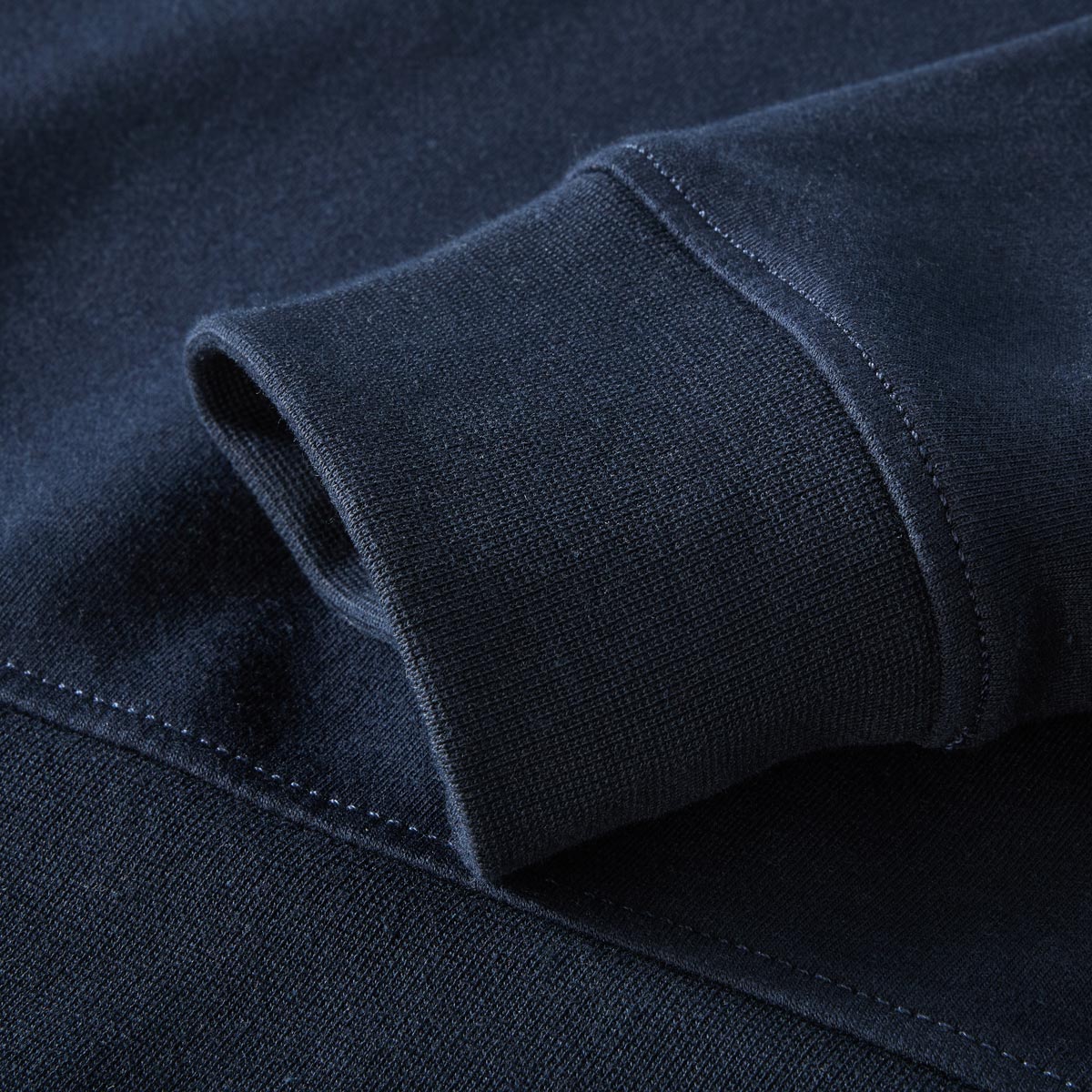 PME LEGEND Sweatshirt mit Elasthan dunkelblau