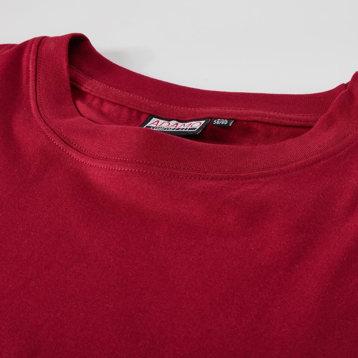 ADAMO Doppelpack T-Shirt aus Baumwolle bis 12XL rot