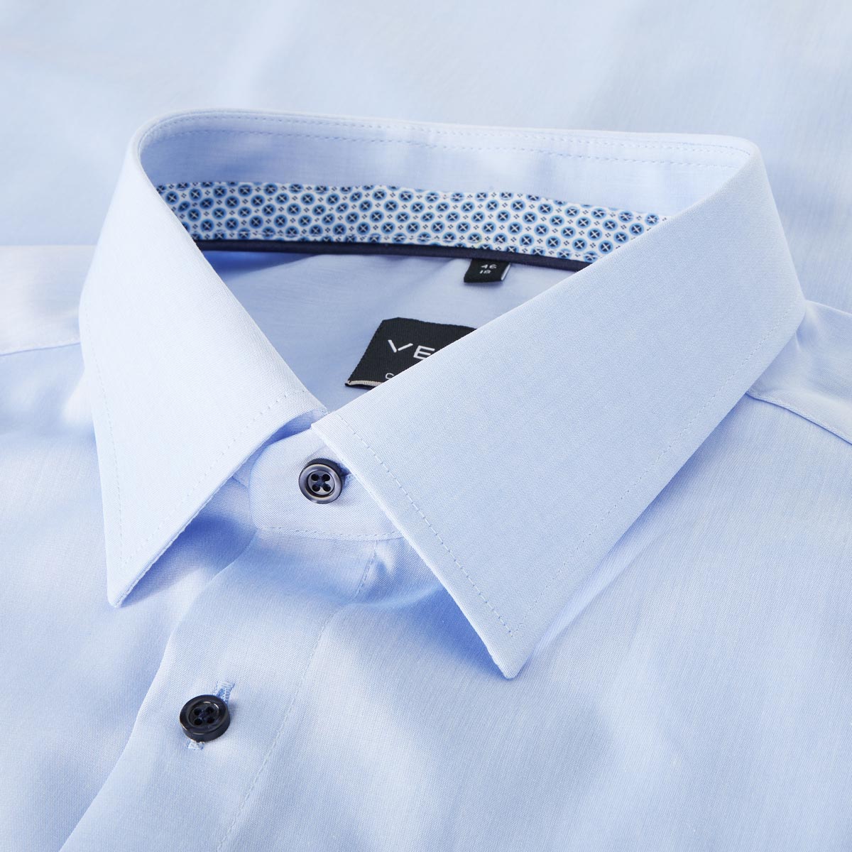 CASA MODA Businesshemd aus Baumwolle blau