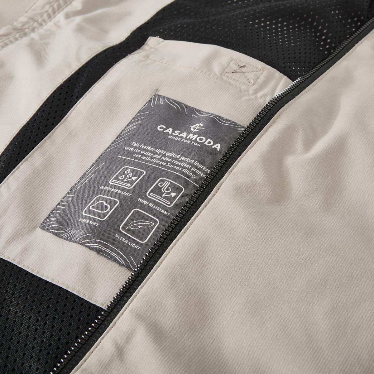 CASA MODA Blousonjacke  beige