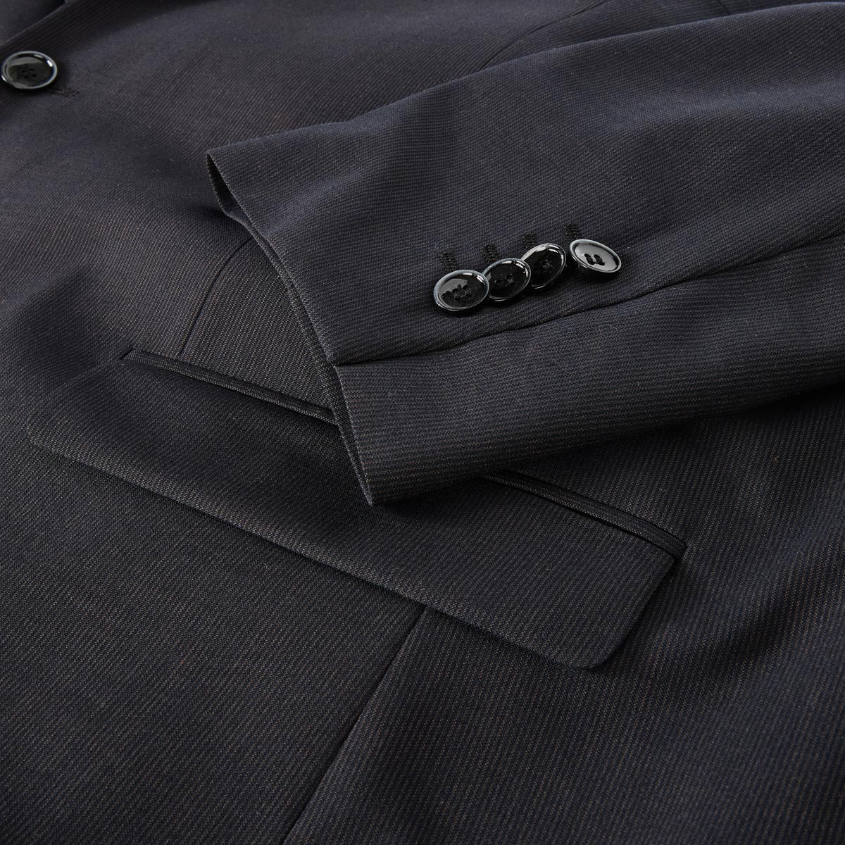 Weis Anzugsakko mit Stretch, knitterfrei braun