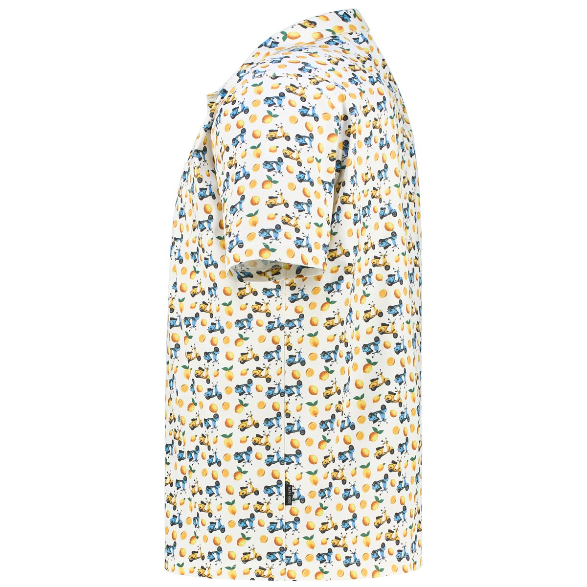 Hajo Freizeithemd mit "Stay Fresh" blau