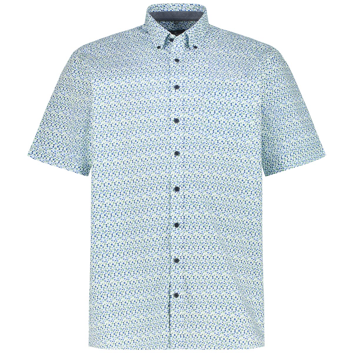 Freizeithemd mit Allover-Muster