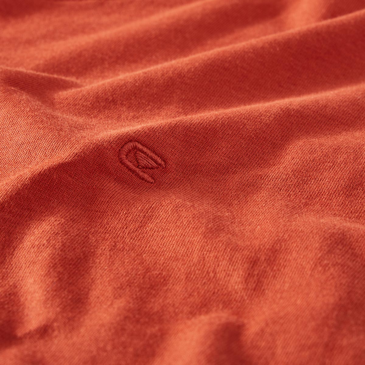 CASA MODA T-Shirt aus Baumwolle orange