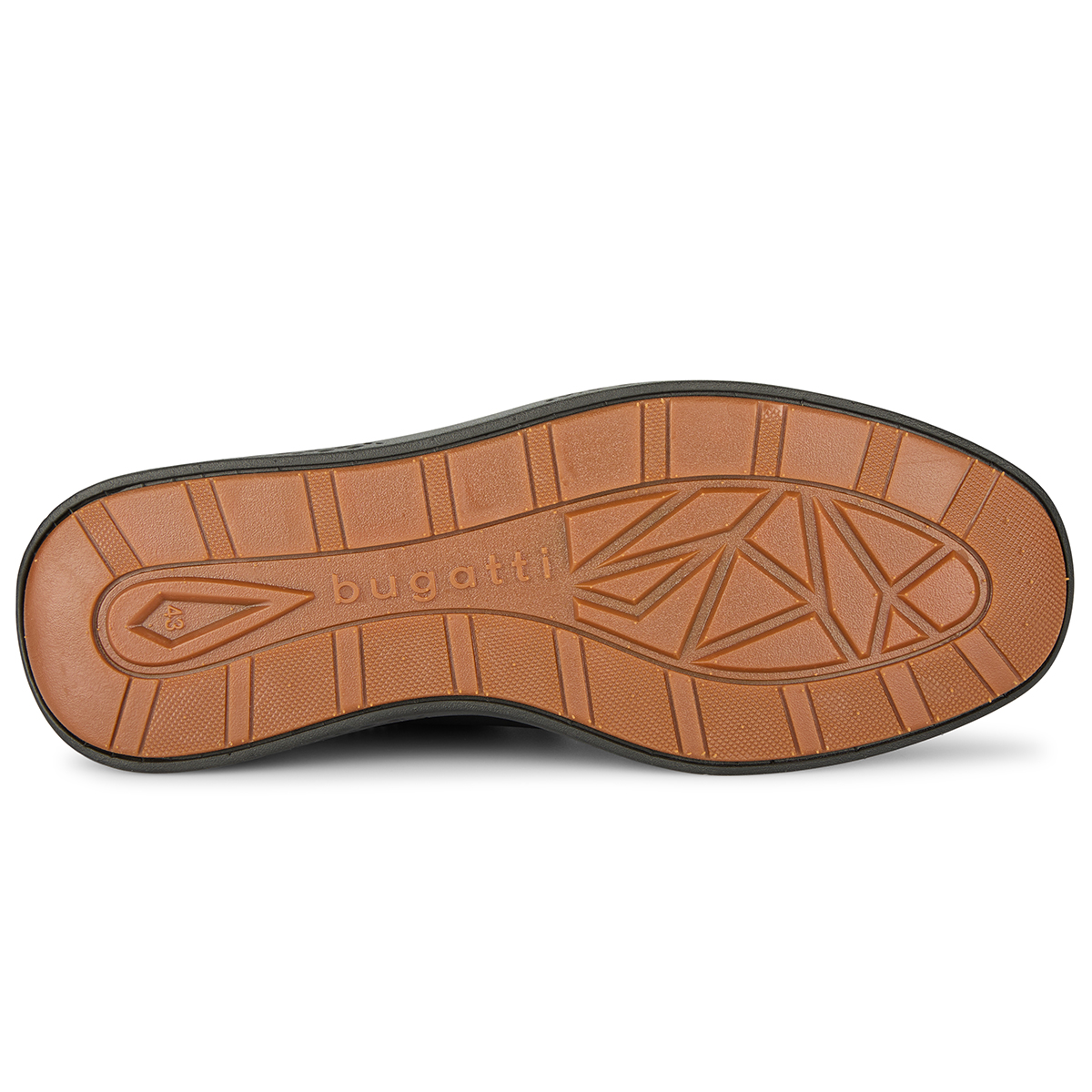 bugatti Schnürschuh mit "Memory Foam" Einlage schwarz