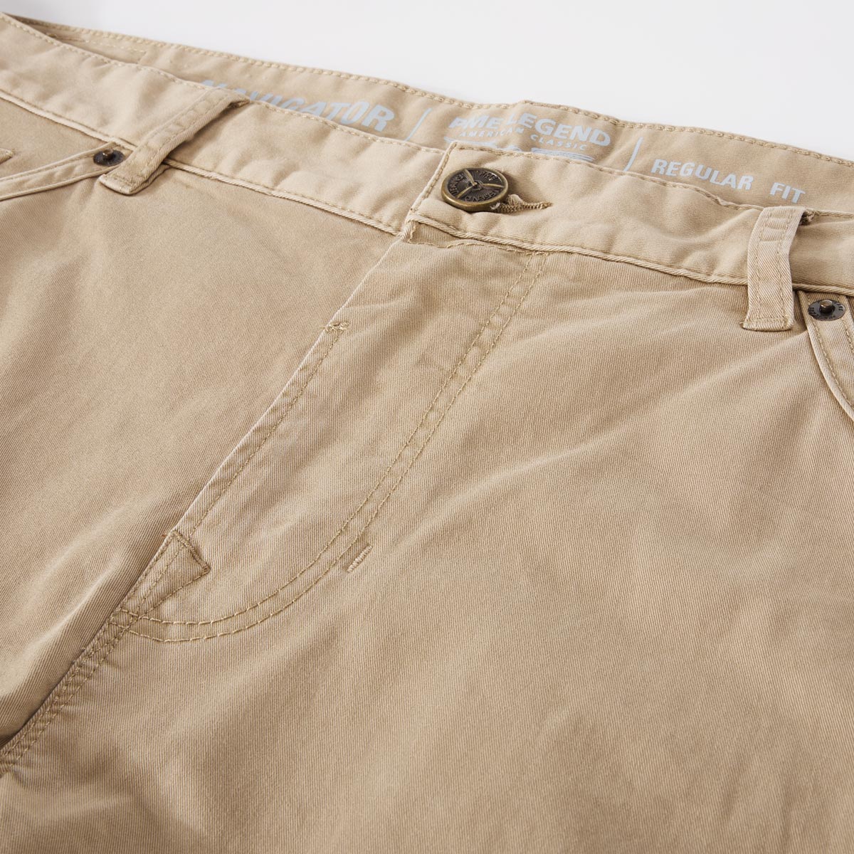 PME LEGEND 5-Pocket-Shorts "Navigator" beige