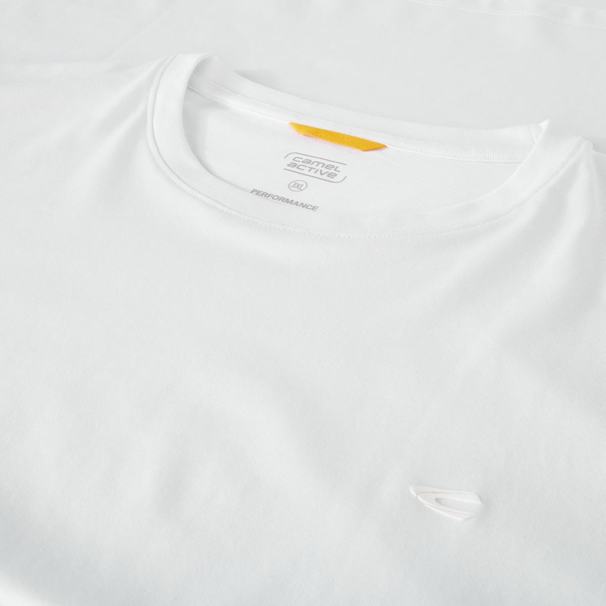 camel active T-Shirt mit Stretch Farbe weiß Größe: 5XL günstig online kaufen