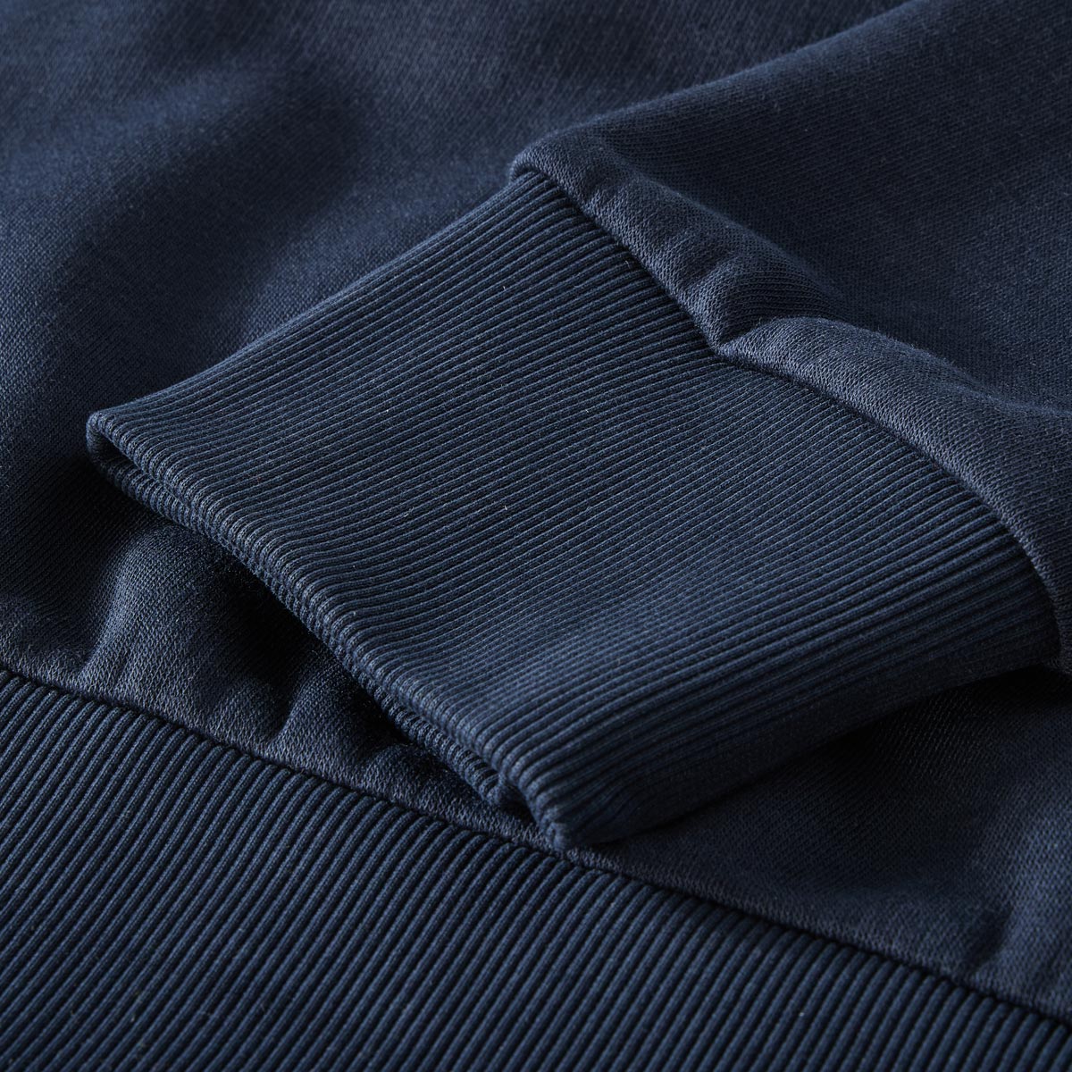 Lerros Poloshirt aus Materialmix blau