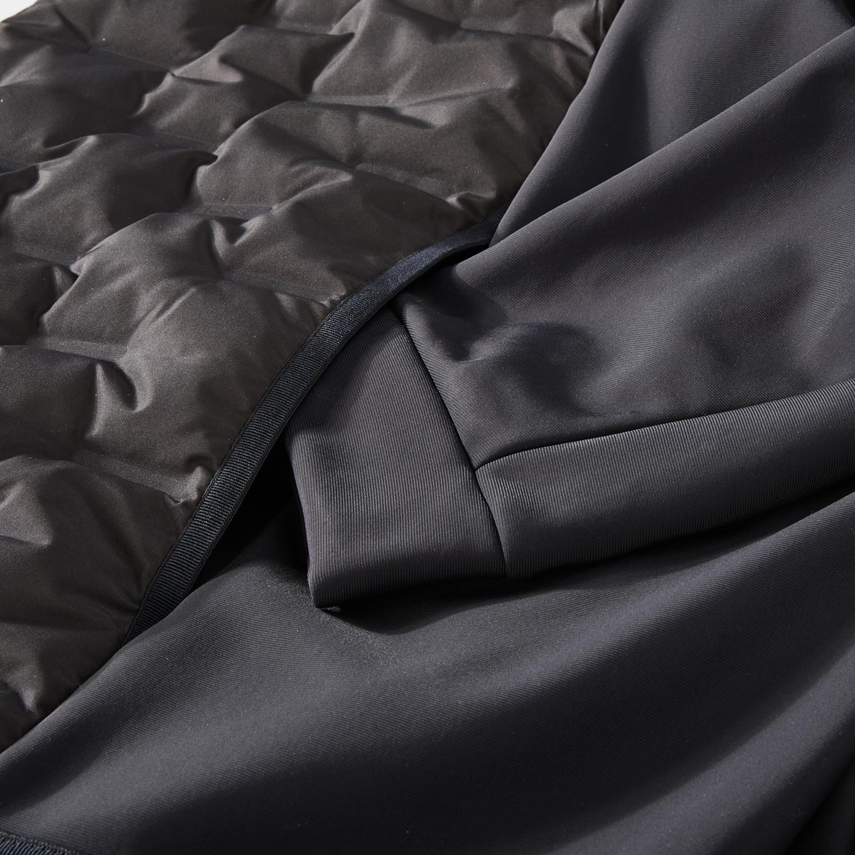 BOSS Gesteppte Softshelljacke, wasserabweisend schwarz