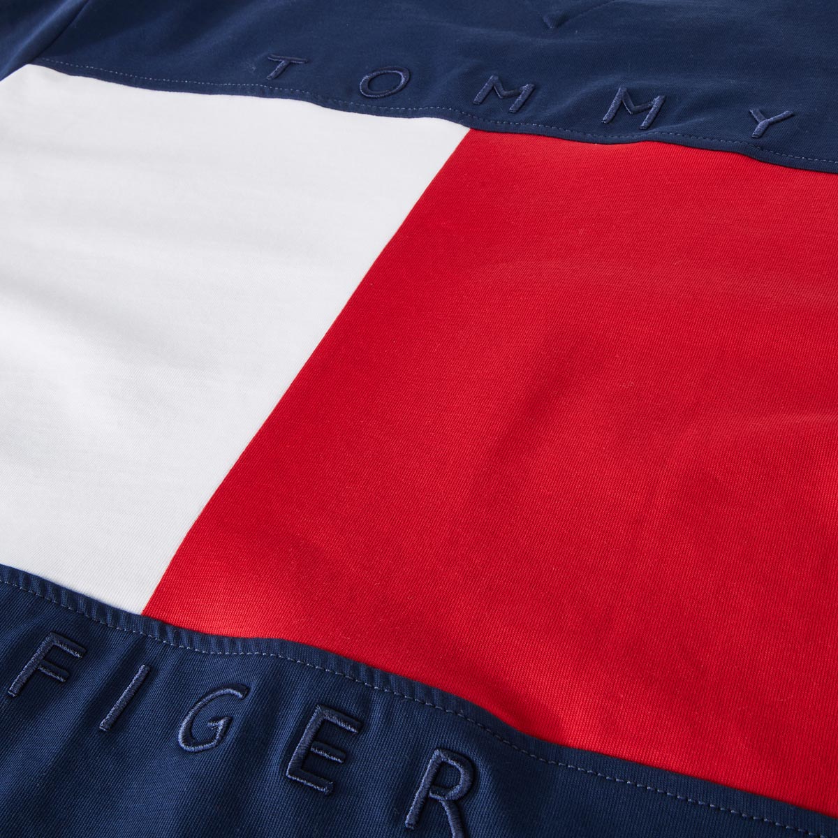 Tommy Hilfiger T-Shirt mit Label-Stickerei dunkelblau