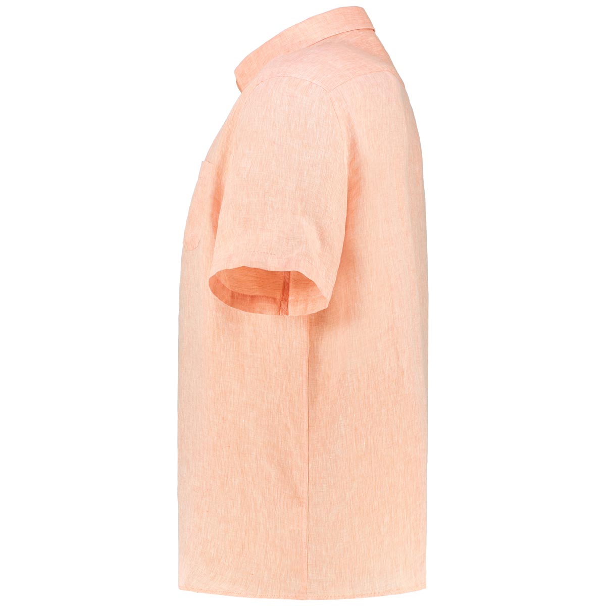 Pfundskerl Freizeithemd aus Leinen Farbe orange Größe: 4XL günstig online kaufen