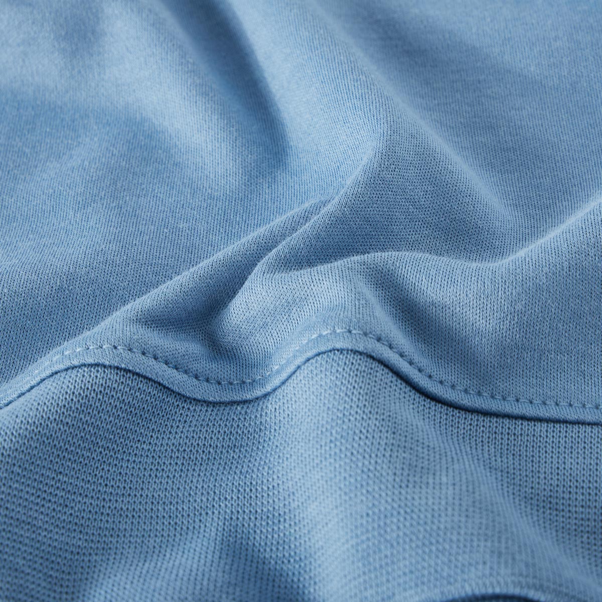 RAGMAN Poloshirt aus Pima-Baumwolle jeansblau