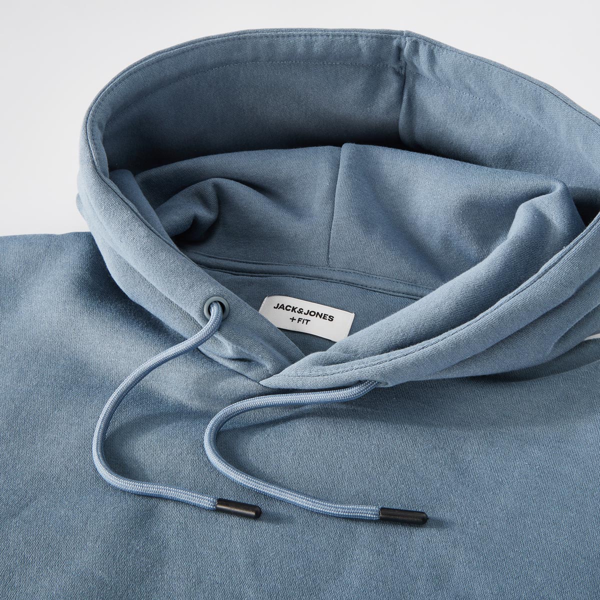 Jack&Jones Hoodie aus Baumwoll-Mix jeansblau