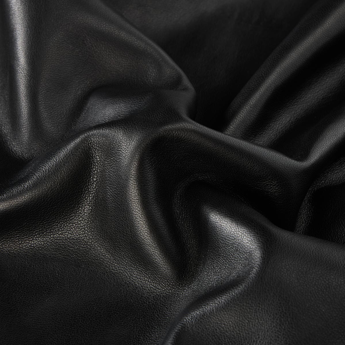 Milestone Lederjacke aus Lammnappa schwarz