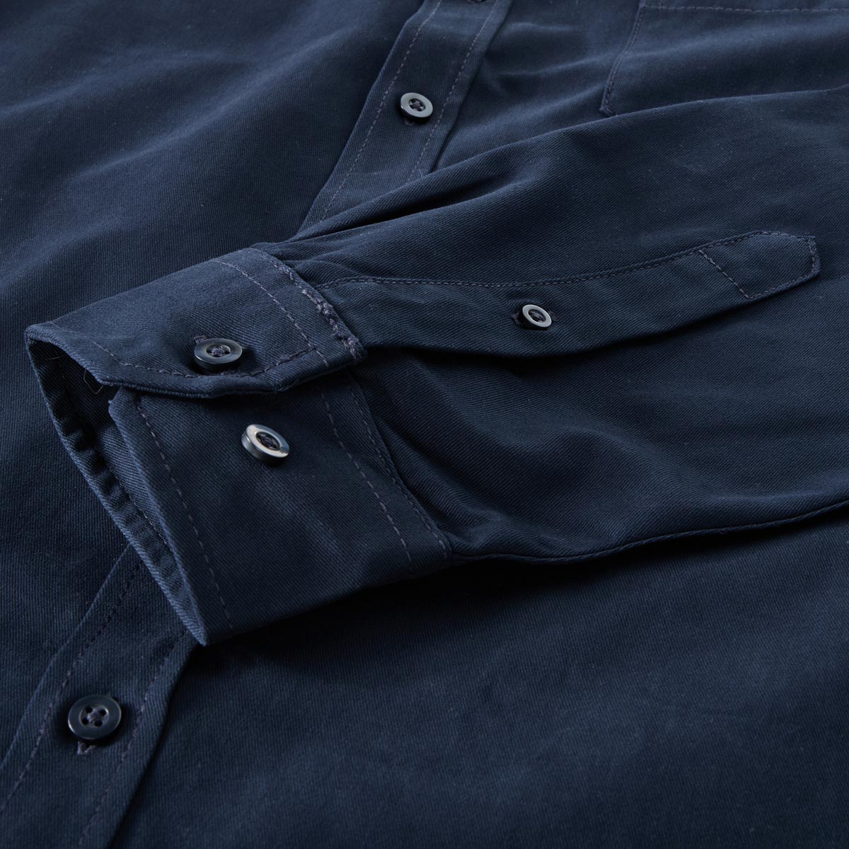 Pfundskerl Freizeithemd aus Baumwolle dunkelblau