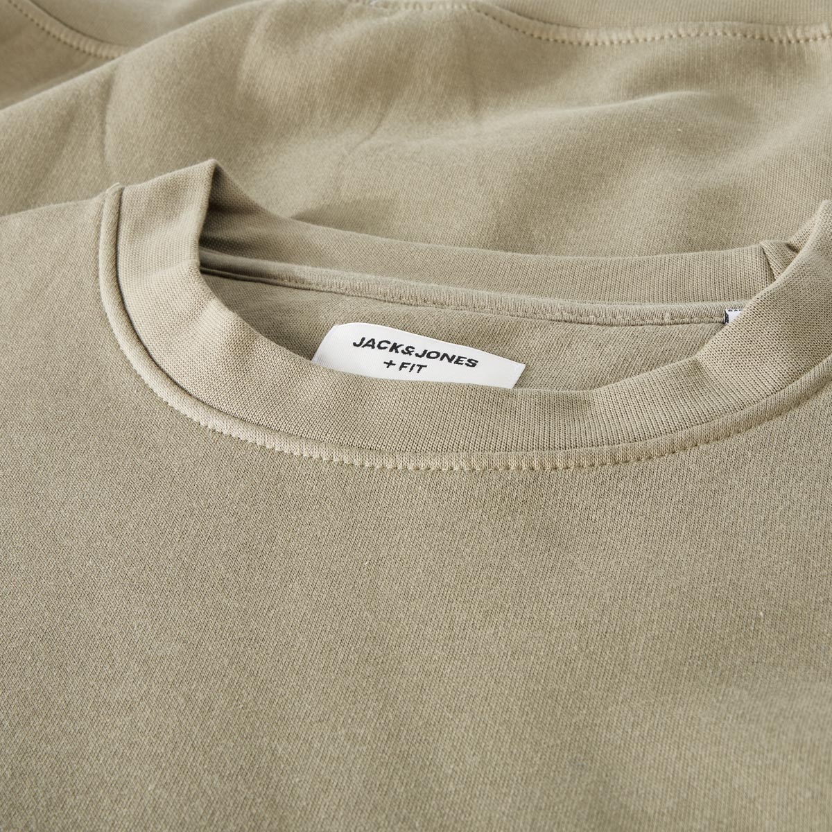 Jack&Jones Pullover aus Baumwolle oliv