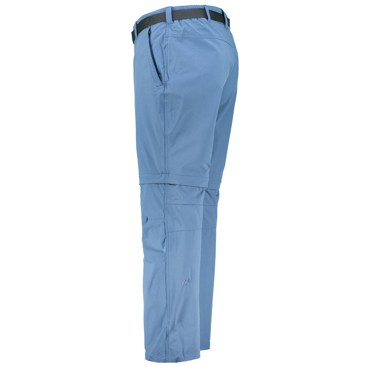 Maier Sports Trekkinghose mit Stretch und abtrennbarem Hosenbein blau