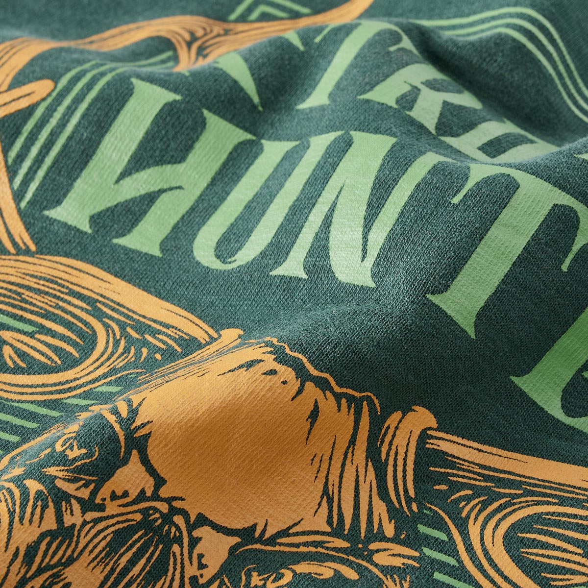 North Sweatshirt mit Rückenprint grün