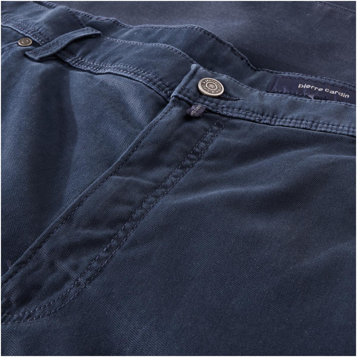 Pierre Cardin Hose "PC-Lyon" in FutureFlex-Qualität, Tapered Fit blau