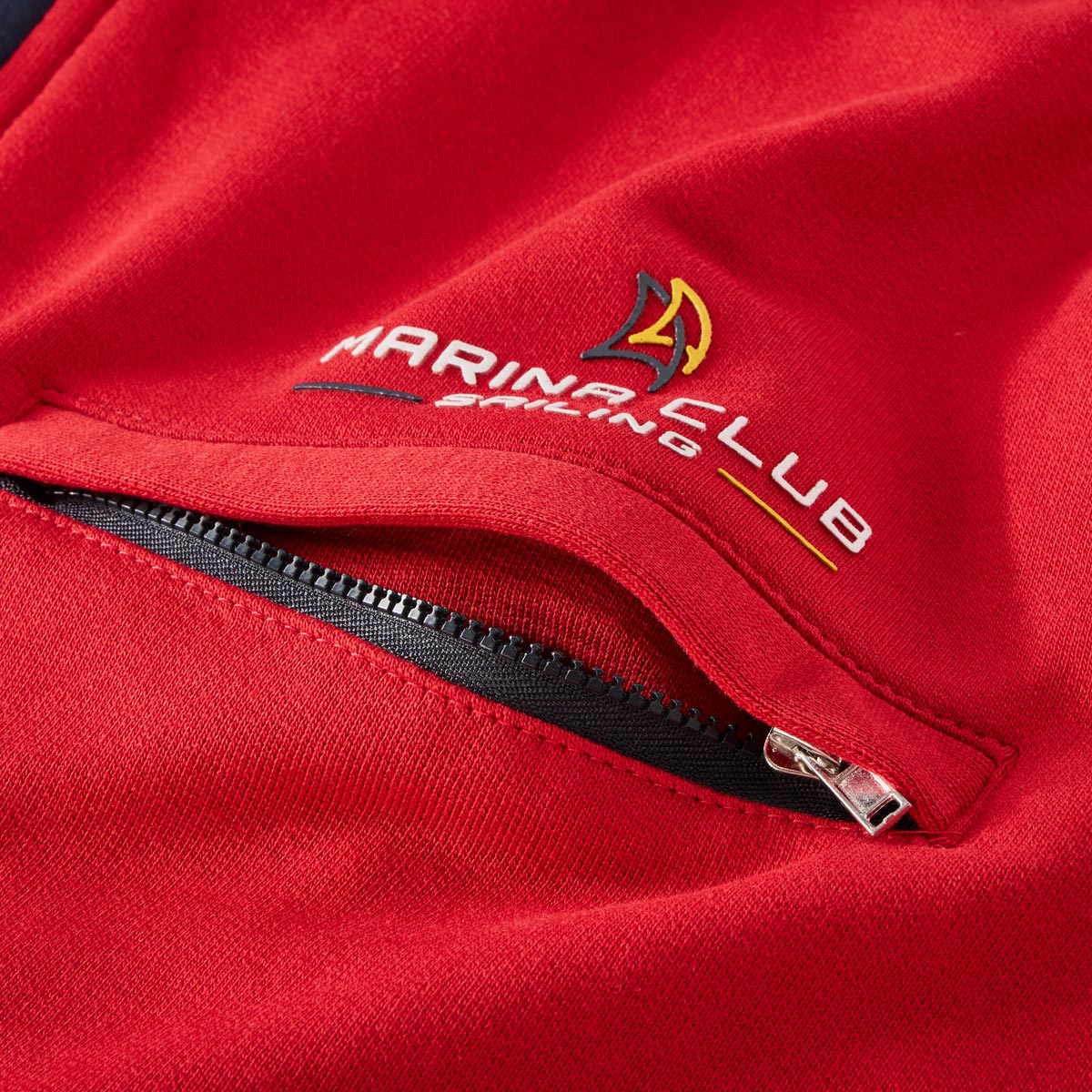 Redfield Sweatshirt mit Print rot