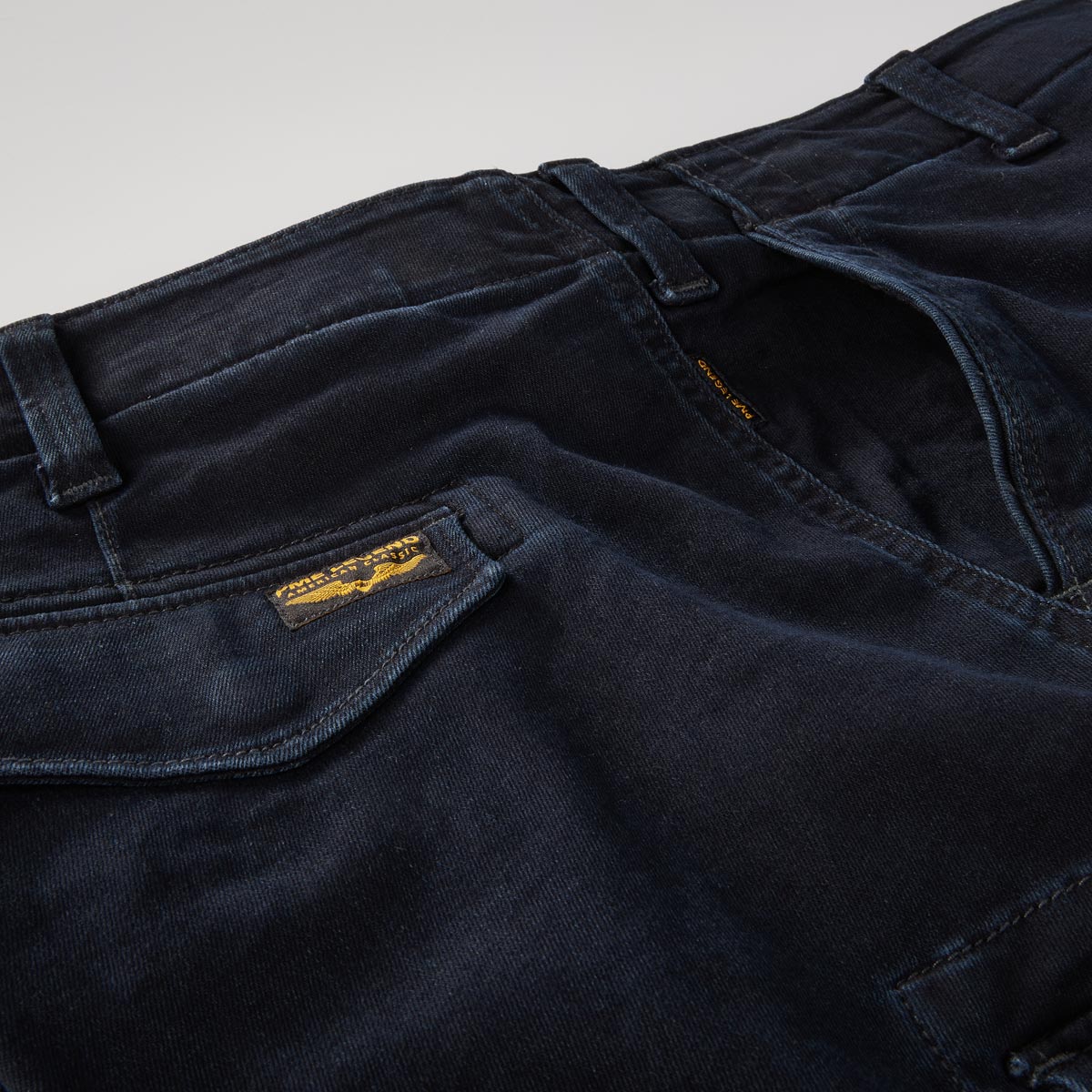 PME LEGEND Cargo-Jeans "Nordrop" mit Stretch, Tapered Fit schwarz