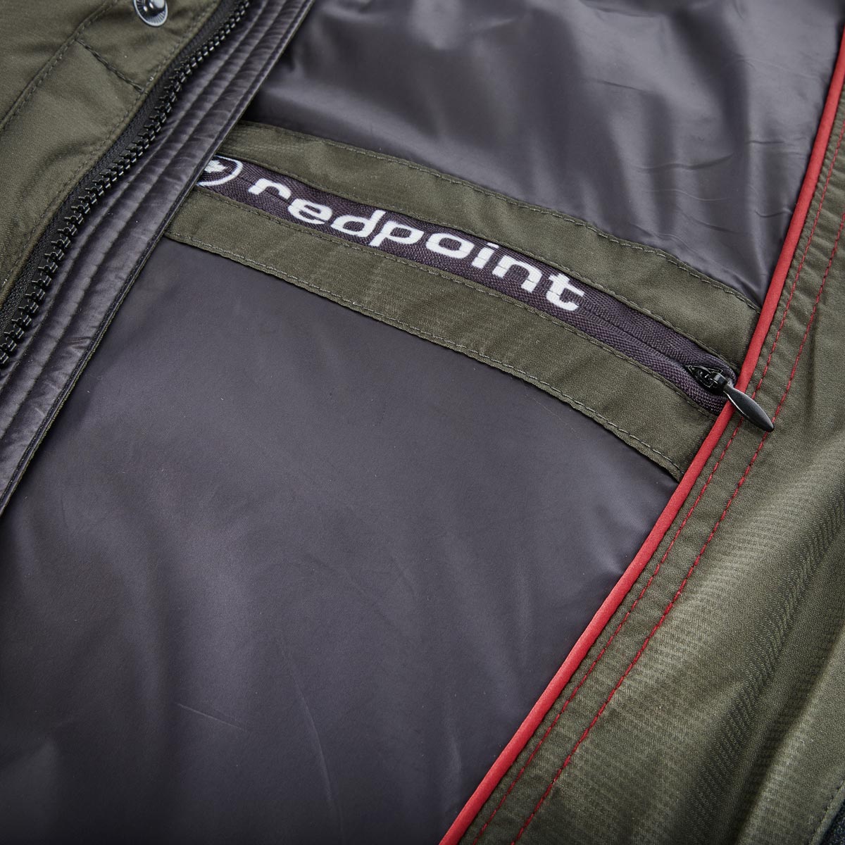 Redpoint Gesteppter Parka, wasserabweisend oliv